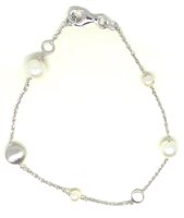 Pulsera Lorenza Gioielli Mujer Collezione Perle in Oro Perla BR28BP - BR28BP